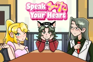 Three animated Speak Your Heart Characters 