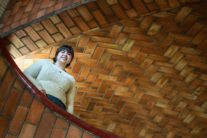 Samantha Mahler, a senior majoring in literature and culture
